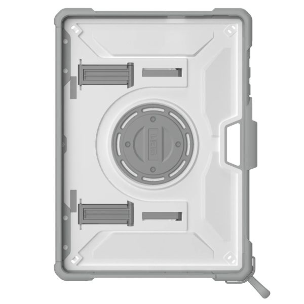 UAG Coque tablette Plasma Healthcare avec strap et bandoulière Microsoft Surface Go / Go 2 / Go 3 / Go 4 - Blanc / Gris