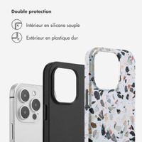 Selencia Coque arrière Vivid Apple iPhone 14 Pro - Chic Terazzo