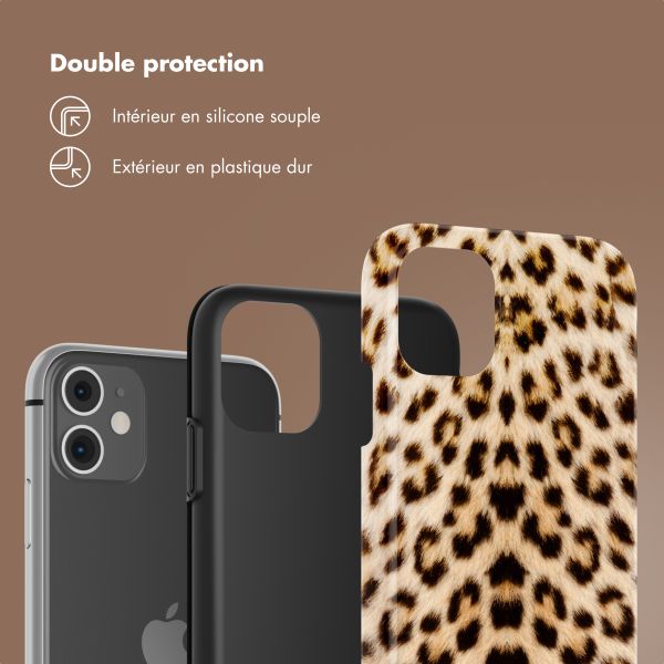 Selencia Coque arrière Vivid Apple iPhone 11 - Wild Leo