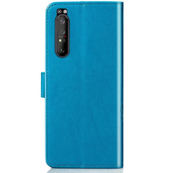 Etui de téléphone Fleurs de Trèfle Sony Xperia 1 II