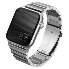 Uniq Bracelet Strova Steel Link Apple Watch Series 1 á 10 / SE / Ultra (2) (44/45/46/49 mm) - Argent Sterling