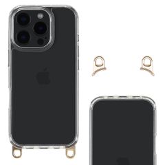 Selencia Coque arrière avec crochets amovibles Apple iPhone 16 Pro - Transparent