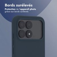 imoshion Coque Couleur Xiaomi Poco F8 Pro - Bleu foncé