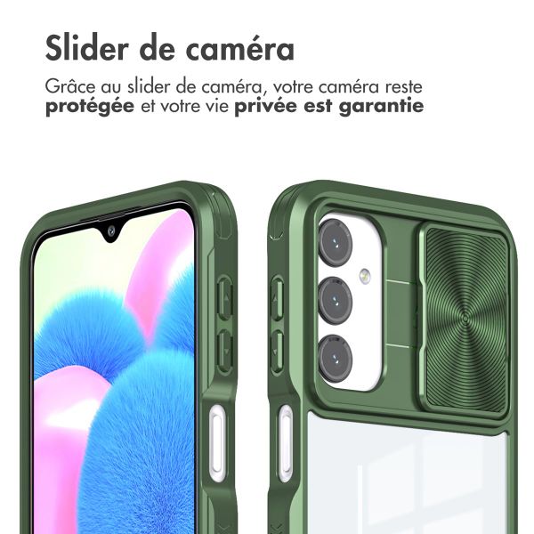 imoshion Coque arrière Camslider Samsung Galaxy A25 (5G) - Vert foncé