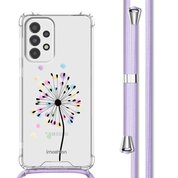 imoshion Coque Design avec cordon Samsung Galaxy A33 - Sandstone Dandelion