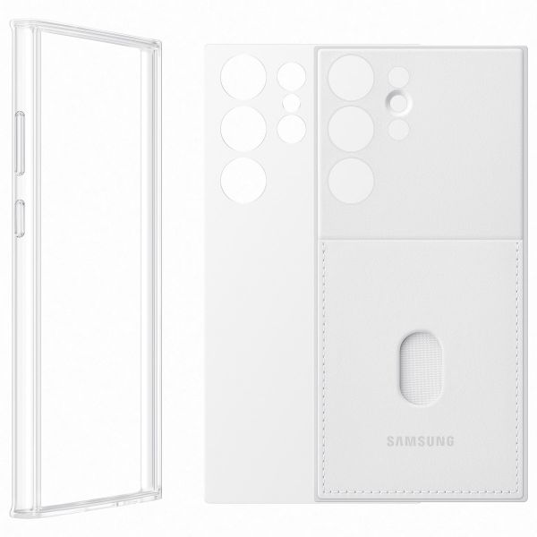 Samsung Original Coque Frame Galaxy S23 Ultra - Blanc