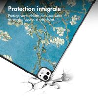 imoshion Coque tablette Design Trifold Apple iPad Pro 11 (2024) M4 - Green Plant