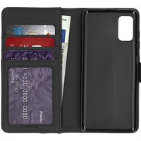 imoshion Étui de télephone portefeuille de luxe Samsung Galaxy A41 - Noir