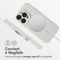 imoshion Coque Couleur avec MagSafe iPhone 14 Pro - Beige