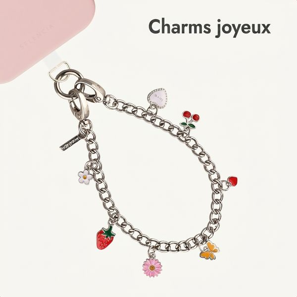 imoshion Cordon de téléphone Charm Chain - Argent