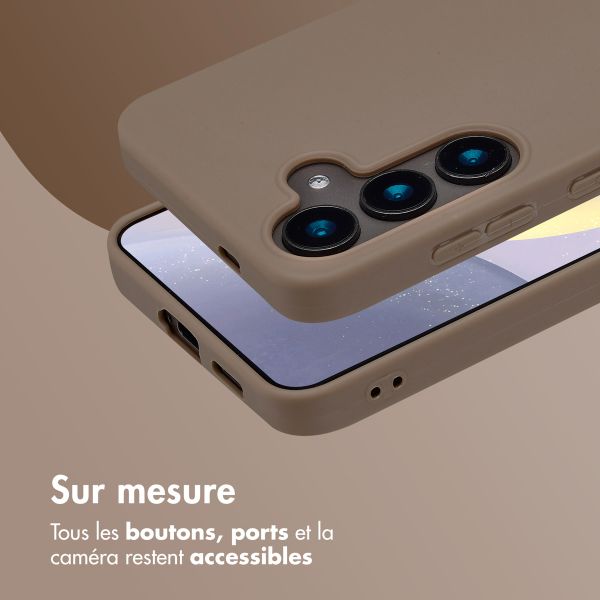 imoshion Coque Couleur Samsung Galaxy S24 - Marron