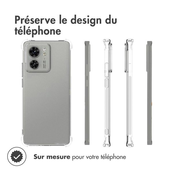 imoshion Shockproof Case Motorola Edge 40 - Transparent