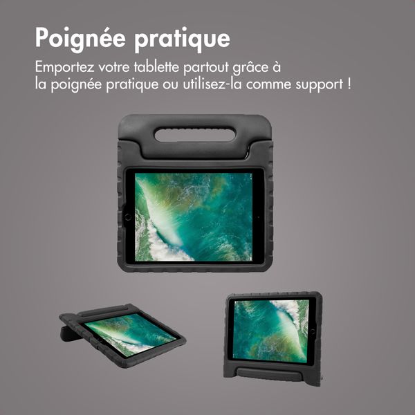 imoshion Coque kidsproof avec poignée Apple iPad 6 (2018) 9.7 pouces / iPad 5 (2017) 9.7 pouces - Noir