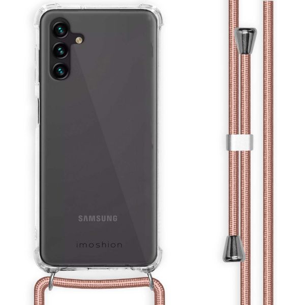 imoshion Coque avec cordon Samsung Galaxy A13 (5G) - Rose Dorée