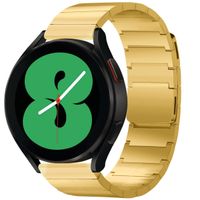 Selencia Bracelet magnétique en acier pour Samsung Galaxy Watch 7 (40/44 mm) - Or