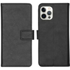 imoshion Étui de télephone portefeuille Apple iPhone 12 (Pro) - Noir