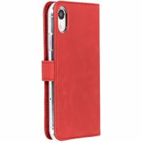 Selencia Étui de téléphone en cuir véritable Apple iPhone Xr