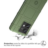 imoshion Coque Rugged Shield Motorola Edge 40 Neo - Vert foncé