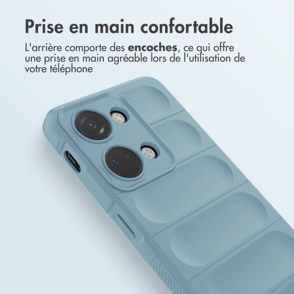 imoshion Coque arrière EasyGrip OnePlus Nord 3 - Bleu clair