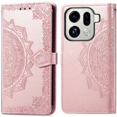 imoshion Etui de télephone Mandala Oppo Find X9 Pro - Rose Doré