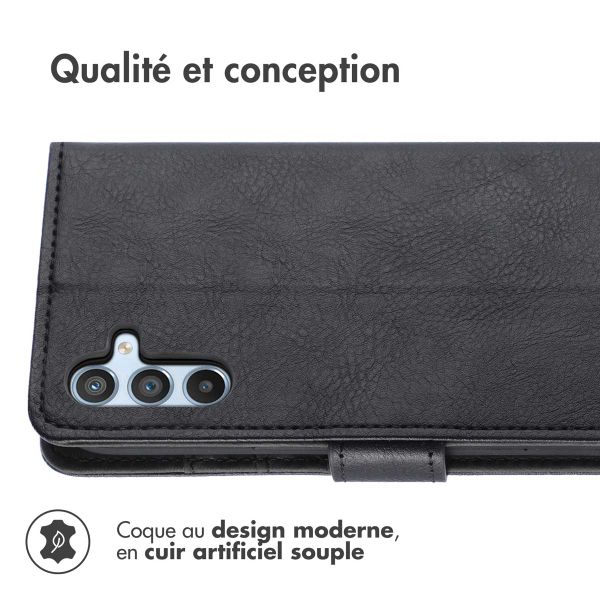 imoshion Étui de télephone portefeuille Samsung Galaxy A54 (5G) - Noir