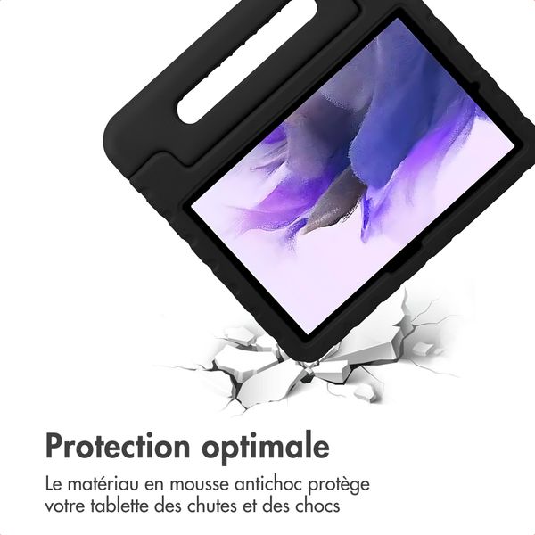 imoshion Coque kidsproof avec poignée Samsung Galaxy Tab S8 / S7 - Noir