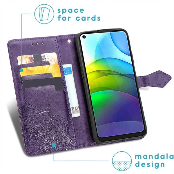 imoshion Etui de télephone Mandala Motorola Moto G9 Power - Violet