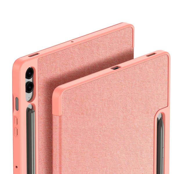 Dux Ducis Coque tablette Domo Samsung Galaxy Tab S9 FE Plus - Rose