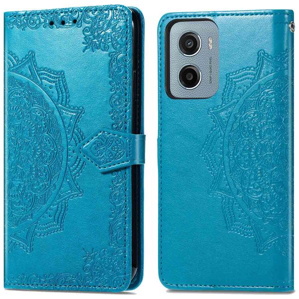 imoshion Etui de téléphone Motorola Moto G05 / E15 - Turquoise