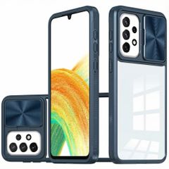 imoshion Coque arrière Camslider Samsung Galaxy A23 (5G) - Bleu foncé