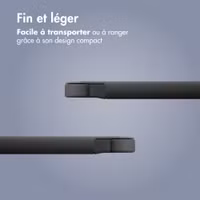 imoshion Coque tablette Origami Samsung Galaxy Tab A11 Plus - Noir