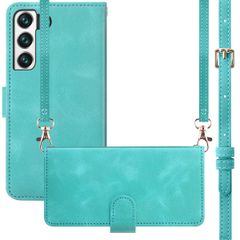 imoshion Etui de télephone portefeuille avec cordon Samsung Galaxy S22 - Turquoise