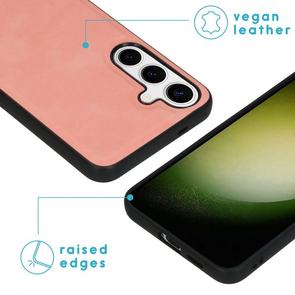 imoshion Etui de télephone luxe 2-en-1 amovible Samsung Galaxy S24 - Rose