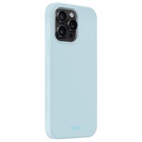 Holdit Coque Silicone Apple iPhone 15 Pro Max - Mineral Blue