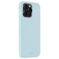 Holdit Coque Silicone iPhone 15 Pro Max - Mineral Blue