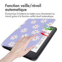 imoshion Design Slim Hard Sleepcover Amazon Kindle (2024) / Amazon Kindle (2022) 11th gen - Flowers Distance