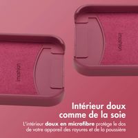 imoshion Coque arrière Color avec cordon amovible et MagSafe Apple iPhone 13 Pro - Raspberry