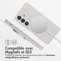 imoshion Coque Couleur avec MagSafe Samsung Galaxy S26 - Beige