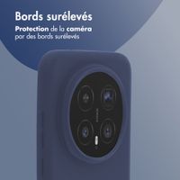 imoshion Coque Couleur Honor Magic8 Pro - Bleu foncé