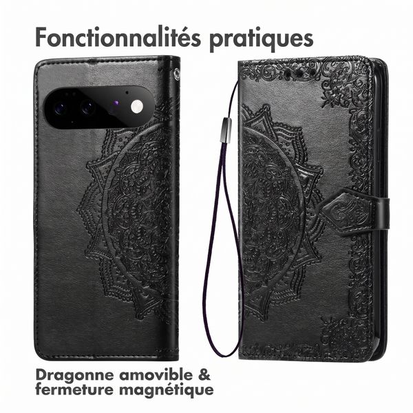 imoshion Etui de télephone Mandala Google Pixel 11 Pro - Noir