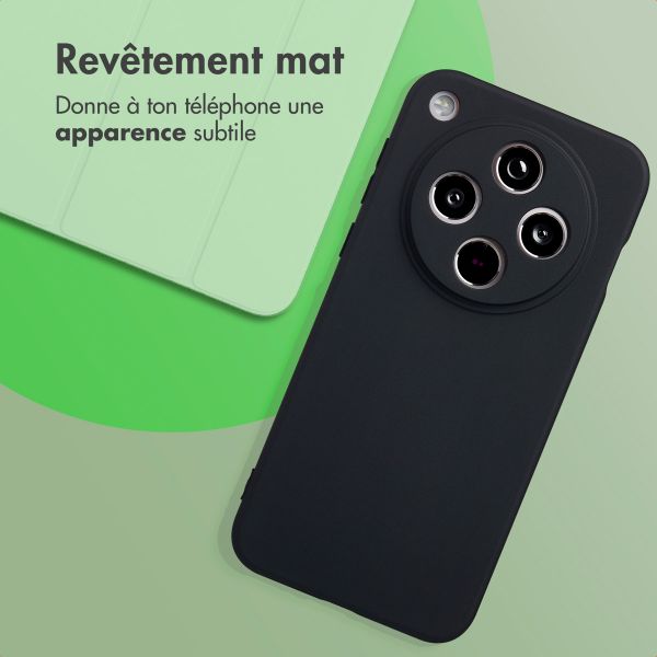 imoshion Coque Couleur Oppo Find X8 - Noir