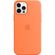 Apple Coque en silicone MagSafe iPhone 12 (Pro) - Kumquat