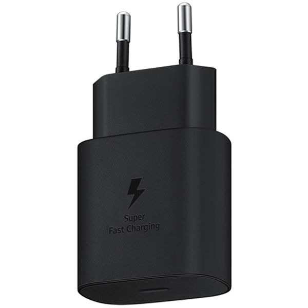 Samsung Fast Charging Adapter USB-C Original - Chargeur - Connexion USB-C - 25W - Noir