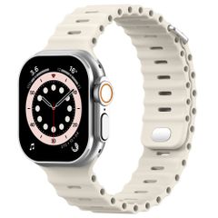 Accezz Bracelet Ocean Apple Watch Series 1 - 11 / SE / Ultra (44/45/46/49 mm) - Lumière stellaire