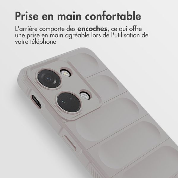 imoshion Coque arrière EasyGrip OnePlus Nord 3 - Gris