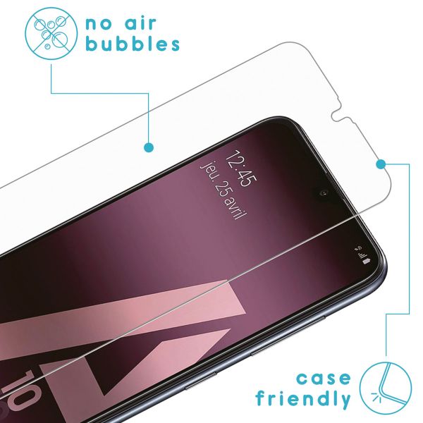 imoshion Protection d'écran en verre trempé 2 pack Samsung Galaxy A10