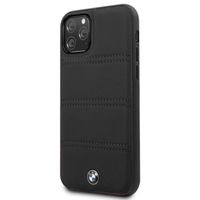 BMW Coque en cuir iPhone 11 Pro Max - Noir