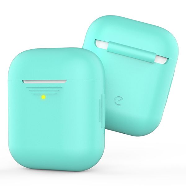 KeyBudz Coque Elevate Protective Silicone Apple AirPods 1 / 2 - Diamond Blue