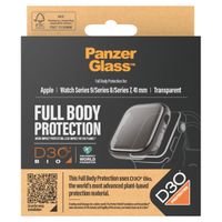 PanzerGlass Coque intégrale D3O® Bio Apple Watch 7 / 8 / 9 - 41 mm - Transparent