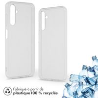 Accezz Coque Clear 100% recyclée Samsung Galaxy A25 (5G) - Transparent